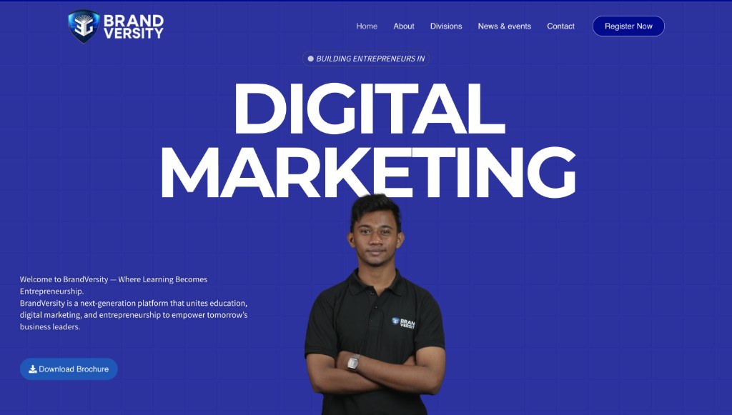 BrandVersity — building entrepreneurs in digital marketing